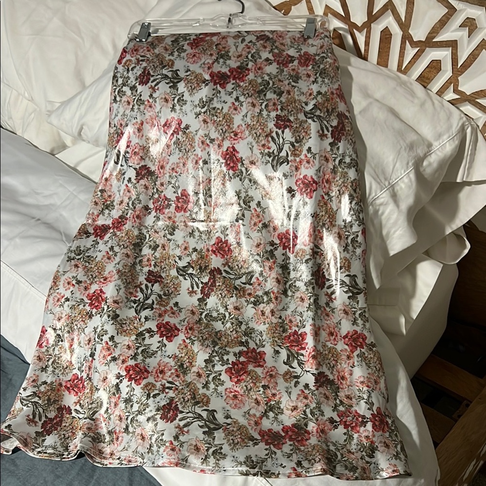 Anthropologie Floral Print Women's Skirt